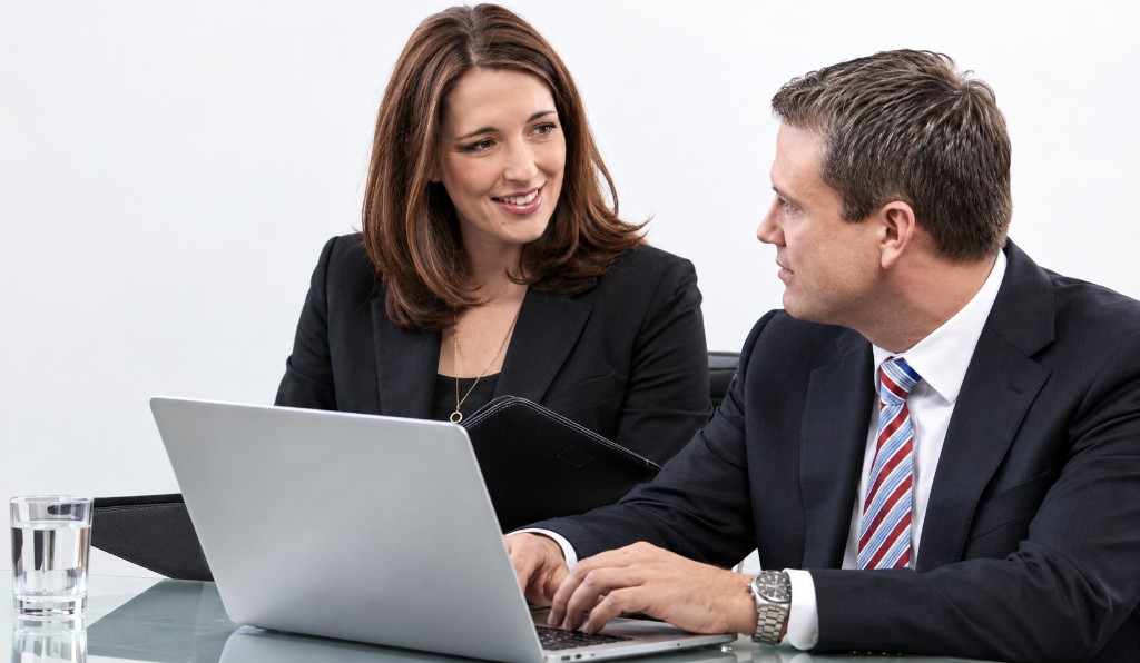 Mercury Compliance AG employees in discussion